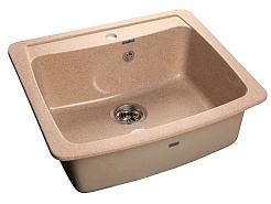 Granfest  Мойка кухонная Standart GF-S605 Песочный – фотография-1